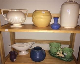 Vintage art pottery, McCoy , Red Wing and others
