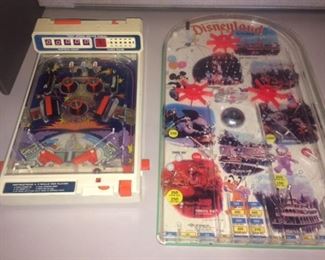 Tomy Atomic Arcade pinball and disneyland game