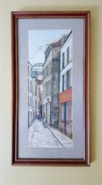 framed Maurice Utrillo Montmartre