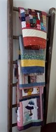 Hand made small quilts and wall hangings