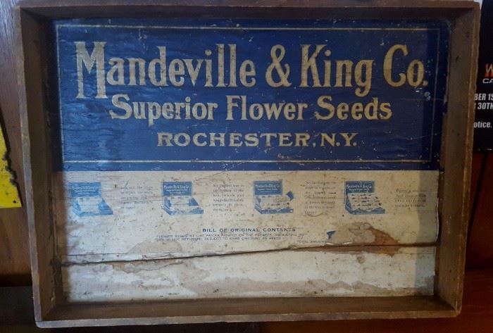 Mandeville & King Co Seed Advertising, Rochester, NY 