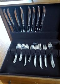 set of Silver Plate flateware