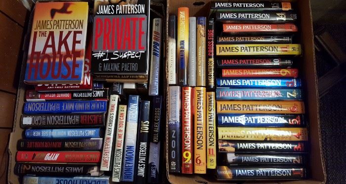 Lots of James Patterson