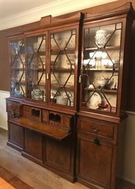 Antique Chippendale Breakfront