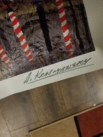 Original artist signed print 