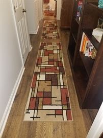 abstract runner rugs.