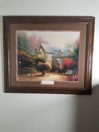 Thomas Kinkade original Blessings of spring/ Blessings of the seasons II 2719/2750 
