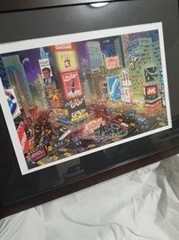 Alexander Chen artist signed print New York