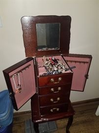 jewelry and jewelry box.