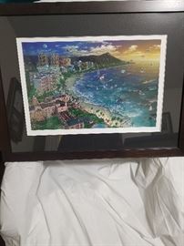 Alexander Chen original artist signed print 