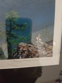 Alexander Chen original artist signed print 