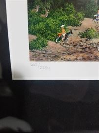 Alexander Chen Grand canyon original artist signed print