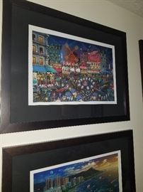 Alexander Chen print artist singed