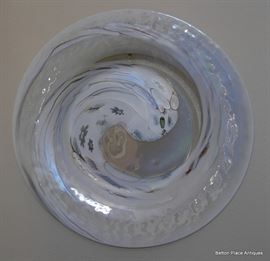Murano Glass very large Charger by Seguso