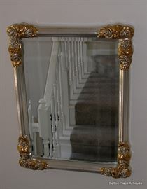 Contemporary beveled Mirror