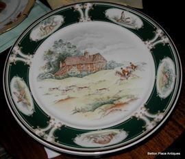 Noritake Keltkraft Hunting Scene 6 dinnerplates