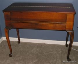 Beautiful Antique Spindle Desk in Cherry, this has a wonderful Patina