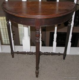 Small Half round Table