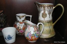Miscellaneous Asian and other pitchers