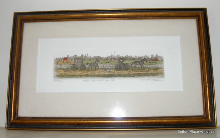 B Henson signed Print