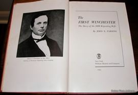 The first Winchester, great book on the Winchester Gun Company