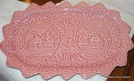 Italian Pink Easter platter
