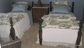 Pair Twin Beds