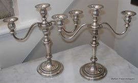 Sterling Silver Candelabra