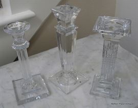 Waterford Candle Sticks
