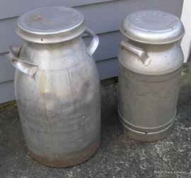 Two Milk Cans