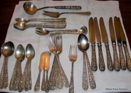 Kirk Repousse Sterling Silver Flatware