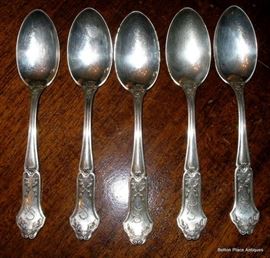 Misc Sterling Silver Teaspoons