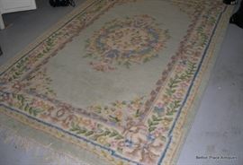 Beautiful Wool Pastel color Area Rug, 6 x 5