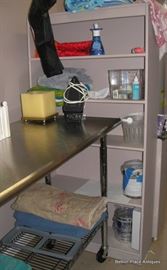 Steel Table, Bookshelves