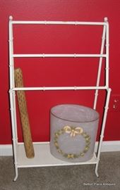 Metal Rack, Rain Maker and Small Can