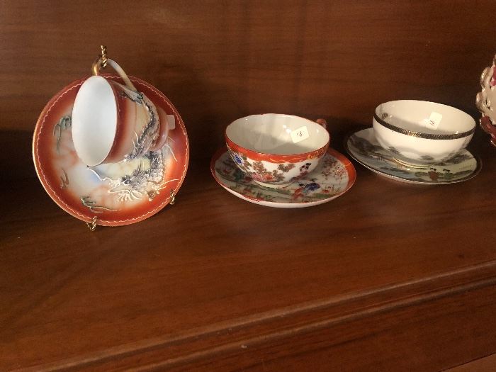 Occupied Japan Cups and Saucers