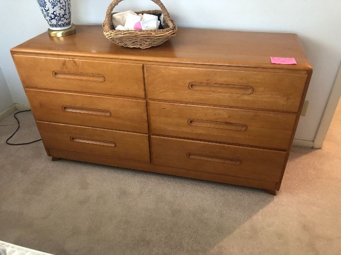6 drawer Mid Century dresser