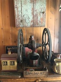 Antique coffee grinder 