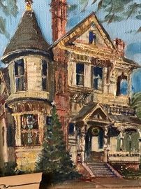 Painting by W. Mills