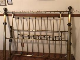 Brass headboard 