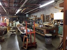 East side of shop!