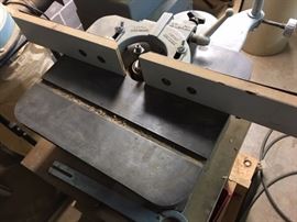 Closer look at wood shaper