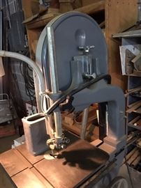 Closer View of Band Saw