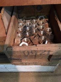 These nuts fit the all thread!