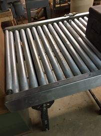 Closer look at Conveyor Table.