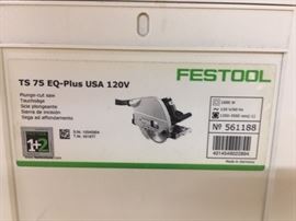 Festool TS 75 EQ-Plus "Plunge-Cut Saw" original systainer/container