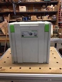Festool "Systainer" that is Festool's term for container/organizer.