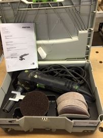 Festool Sander with Discs