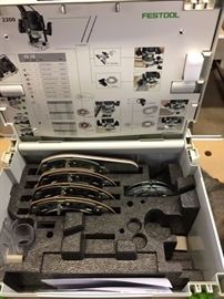 Accessory Kit with Base Plates for Festool Router