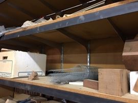 Closer look at the shelves